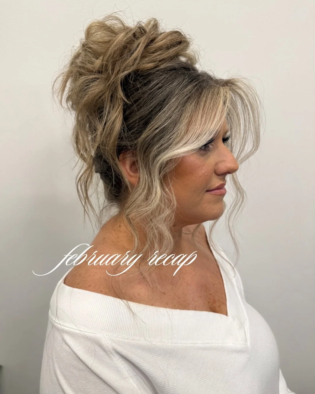 February was full of content days, single appointments , team events, and of course&hellip; weddings 🤍 Here are a few of our favorite looks our insanely talented team created this month! 

Your turn next? Inquire with us through the link in our bio 