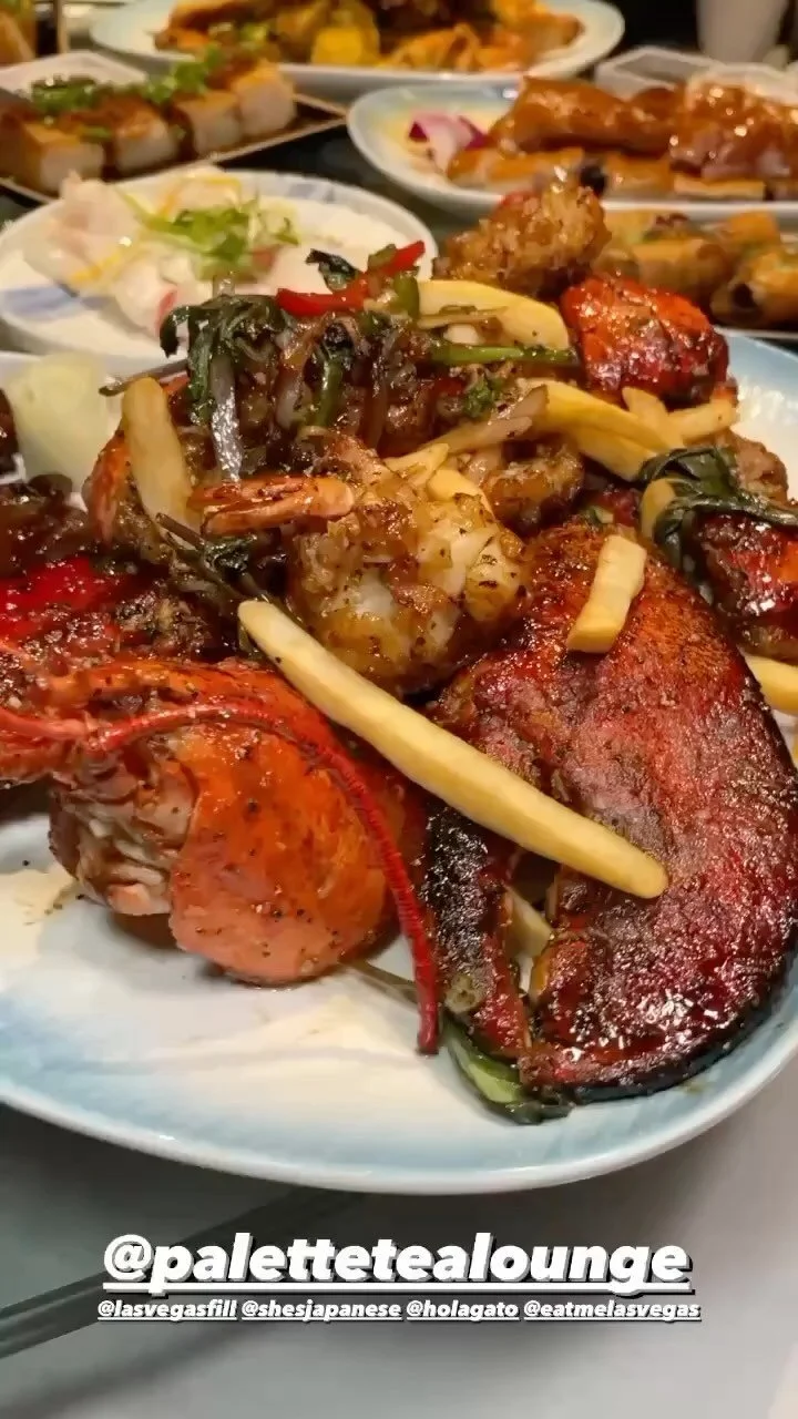 Palette Tea Lounge Las Vegas Dim Sum, Seafood, Tea House