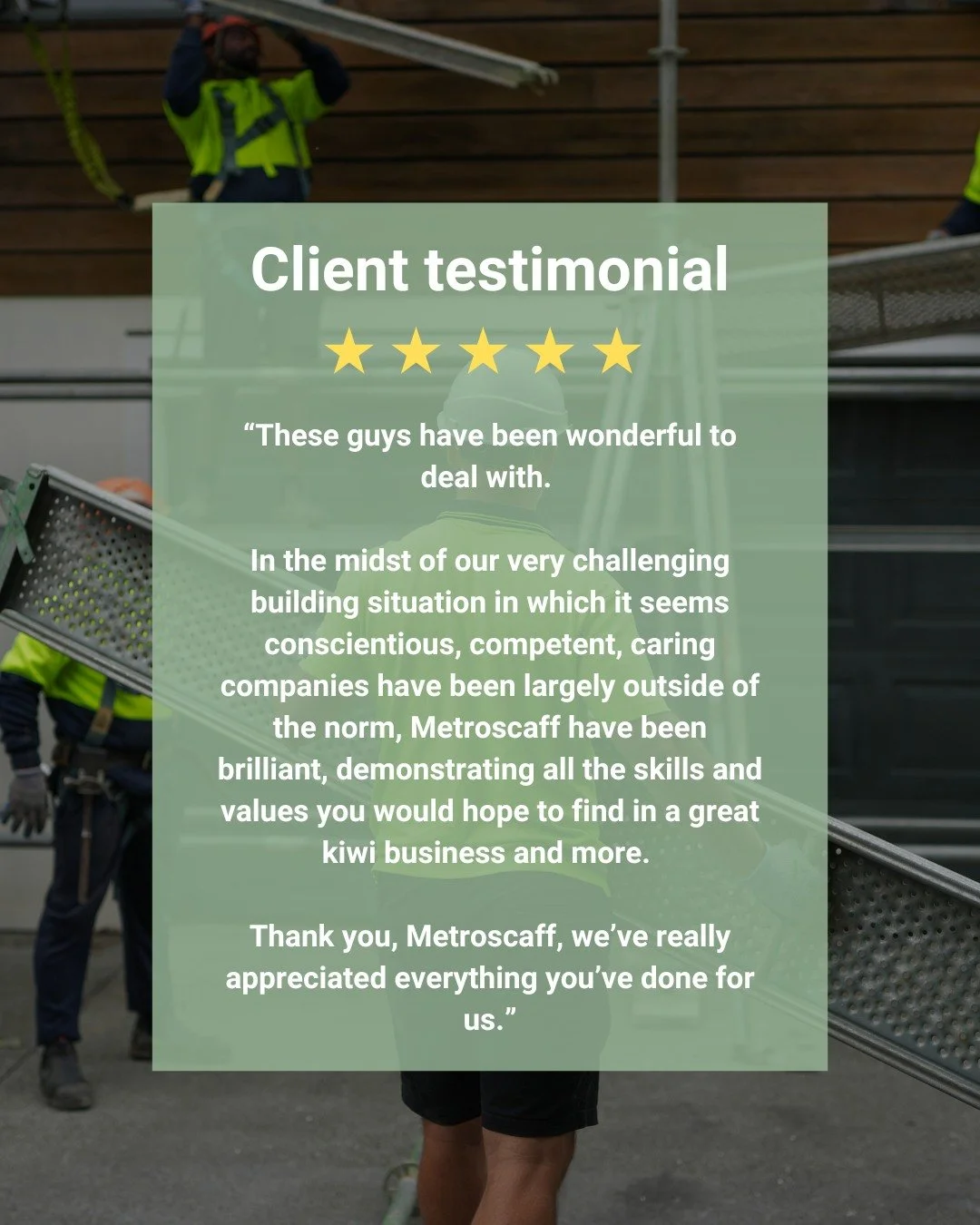 Another amazing customer review, and we're incredibly proud 🙌  Our team shows up every single day living our values and going the extra mile to make sure our customers' needs are met. They do the job right, never cut corners, and do it all with a sm