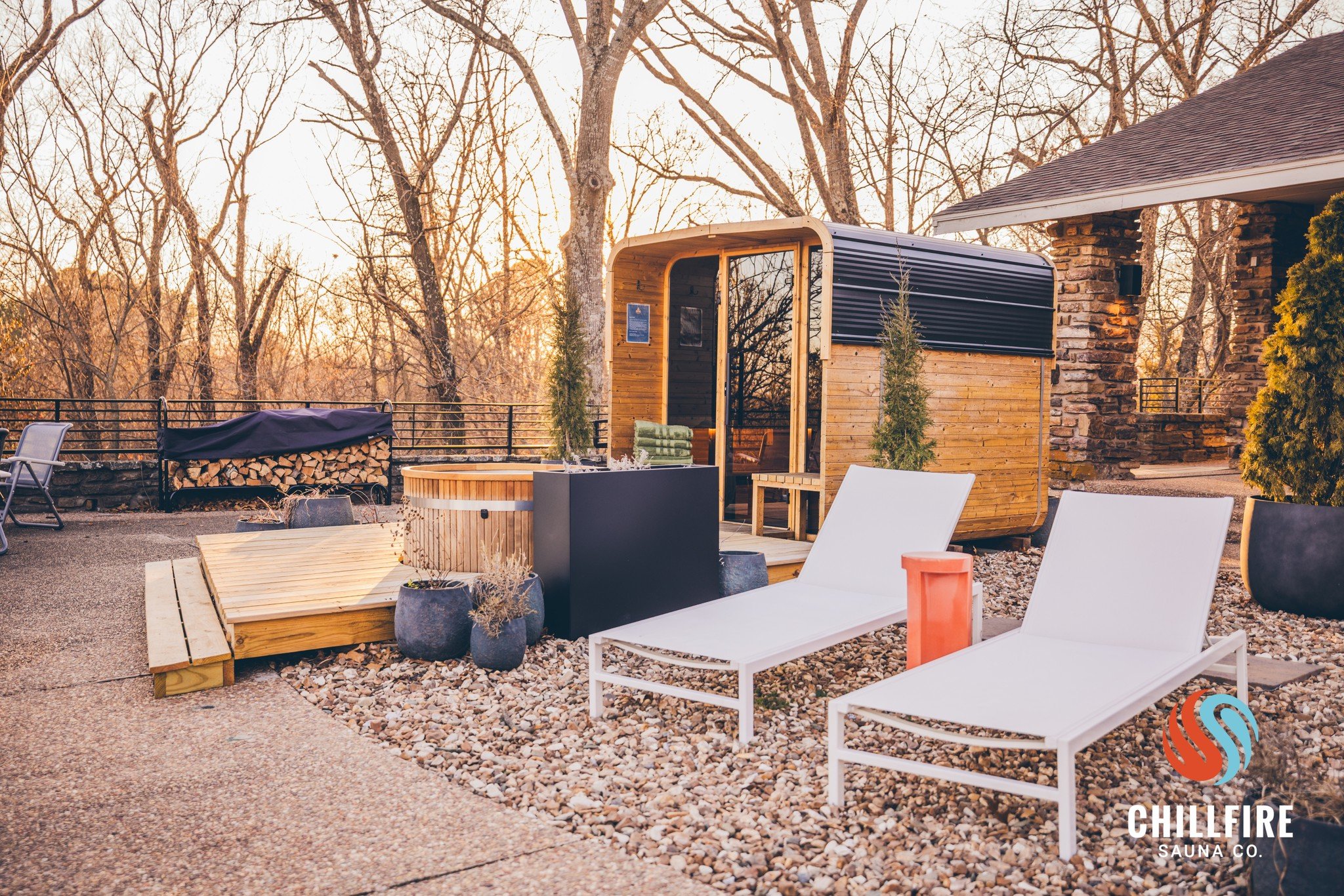Most people focus on the sauna itself. But the experience starts before you even step inside. 

The path you walk, where you sit after, and how the space is framed all shape how often you actually use it. Thoughtful landscaping can turn a simple inst