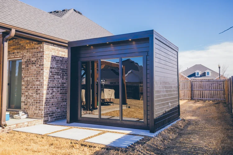 Commercial community sauna kit with multi-tier benches