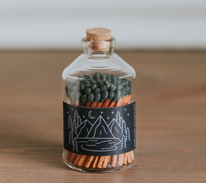 75 Pcs Dark Wood Matches