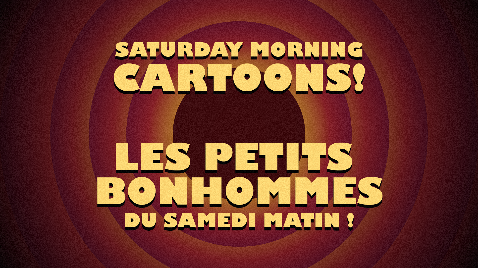 Saturday Morning Cartoons