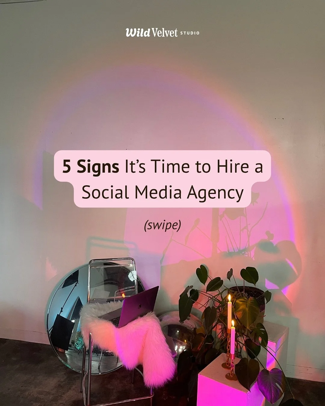 Not sure you&rsquo;re ready for an agency? Here are some signs it might be time to take the leap:

➡️ Your content looks &ldquo;pretty&rdquo; but it&rsquo;s not converting to sales, bookings or inquiries. Creating beautiful, on-brand content is impor