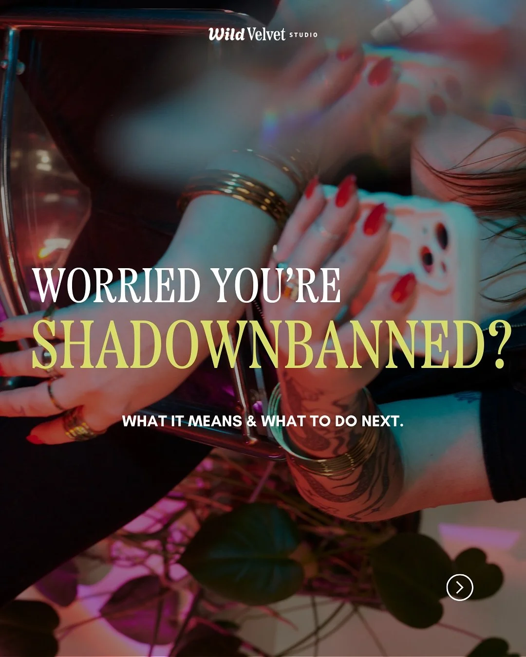 Feeling like your posts are disappearing into the void? You might be dealing with a shadowban.

A shadowban is when platforms quietly limit your reach without warning and it happens a lot to SWers and content creators sharing their authentic voice an