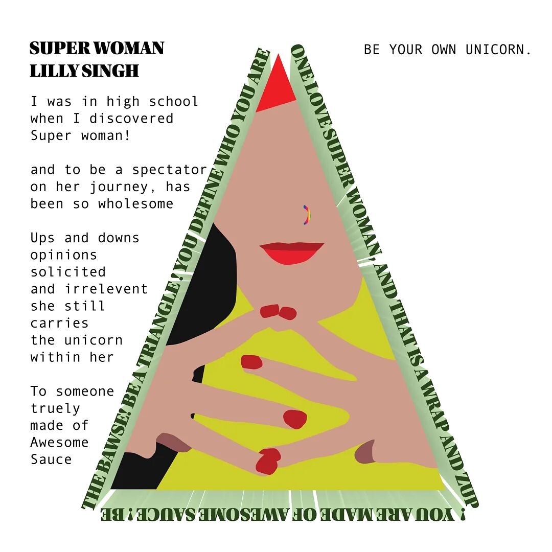 We all have idols, I have many ( from consuming what is arguably too much pop culture) 
A friend of mine introduced Super Woman to me when I was in high school, I remember laughing so much to her sketches, and living the feeling that if we shared spa