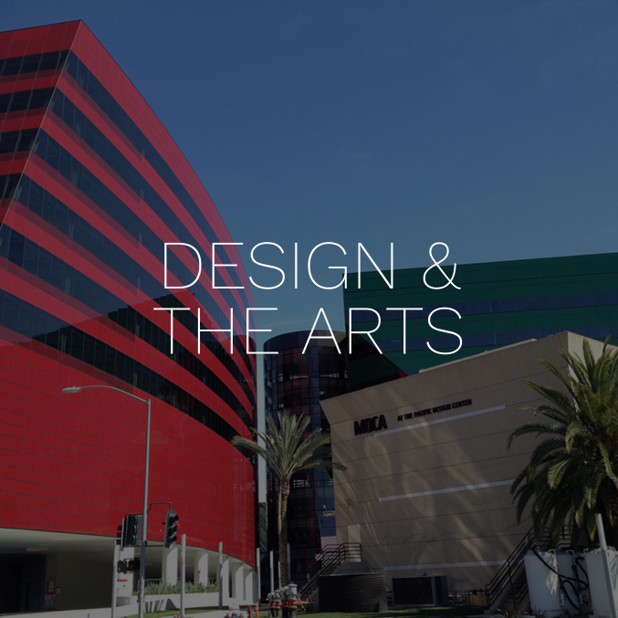 View our work in Design &amp; The Arts