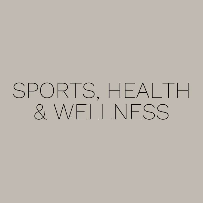 View our work in Sports, Health &amp; Wellness