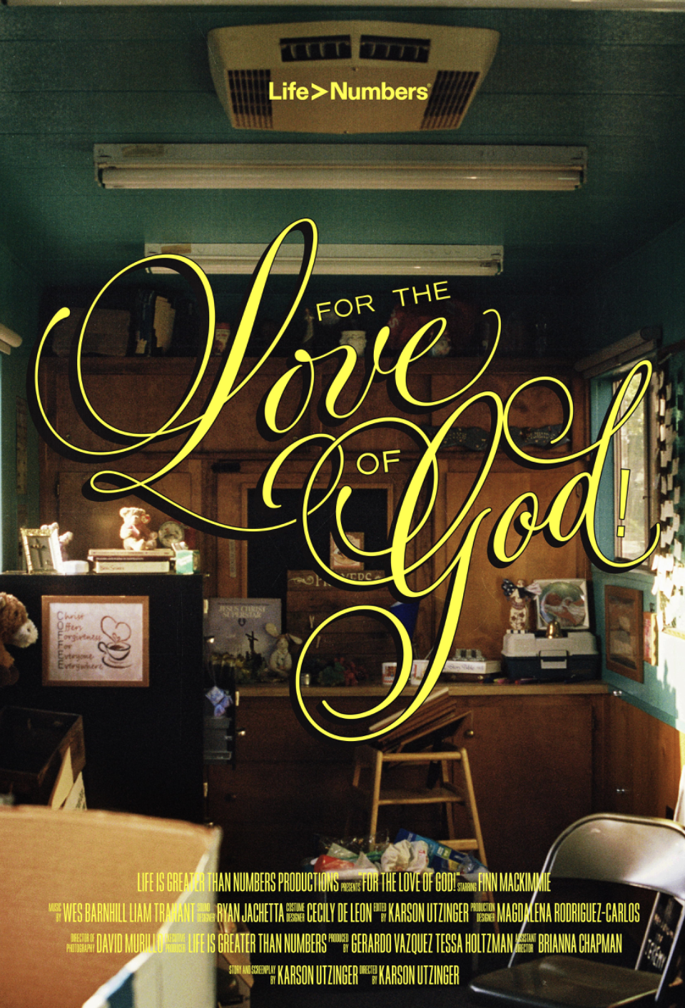 For the Love of God! (2024)- Production Designer, Set Buyer