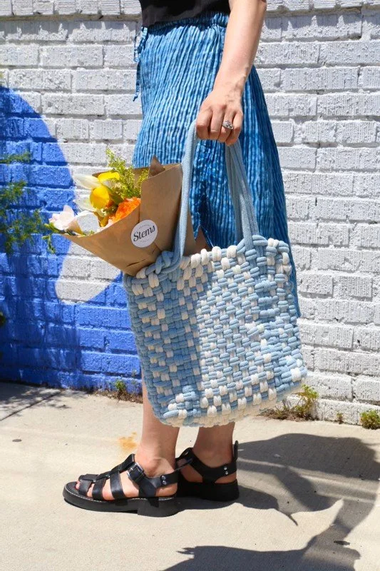 Woven Bag with Jessie Mordine Young