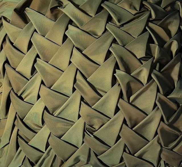 Textile Origami fabric manipulation