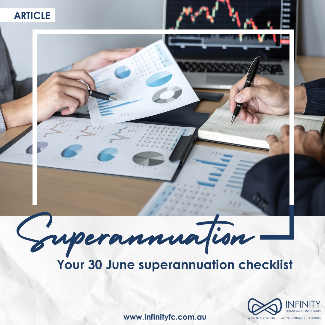 Your 30 June superannuation checklist