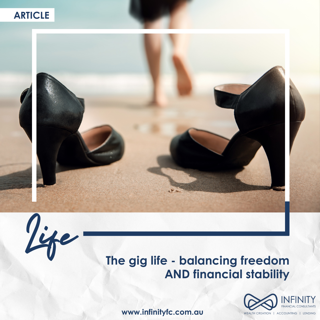 The gig life - balancing freedom AND financial stability