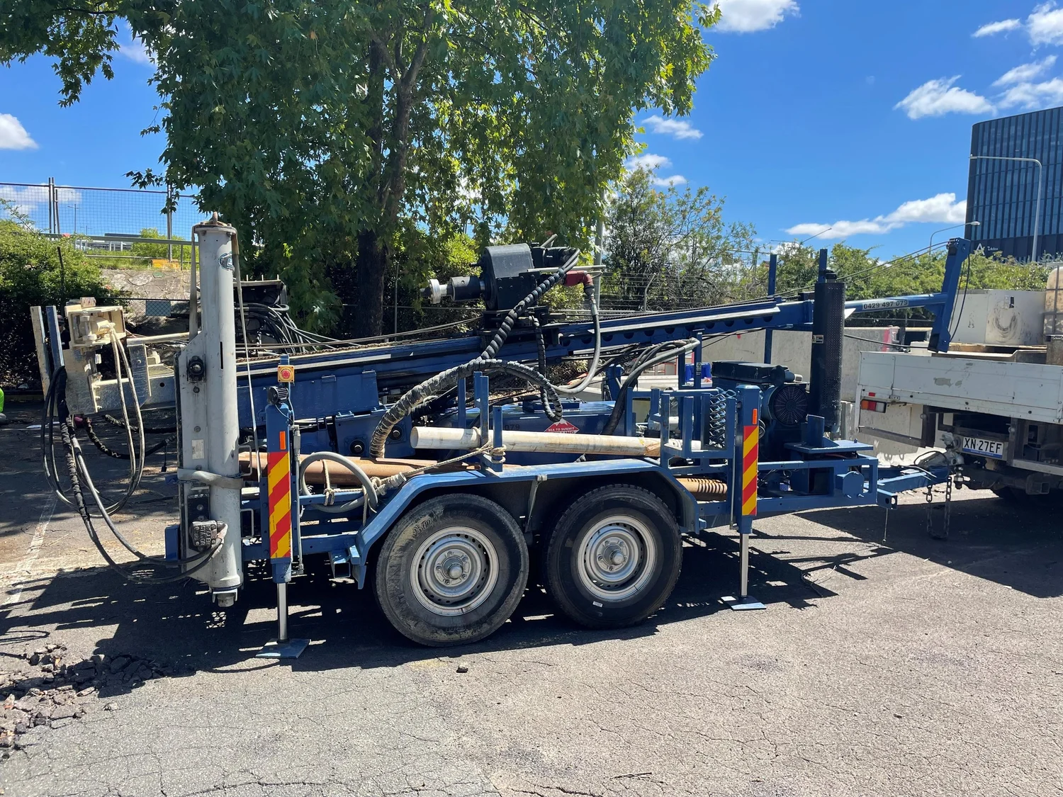 EVH2100 Trailer Mounted Rig — Sea to Summit Drilling - Specialising in ...