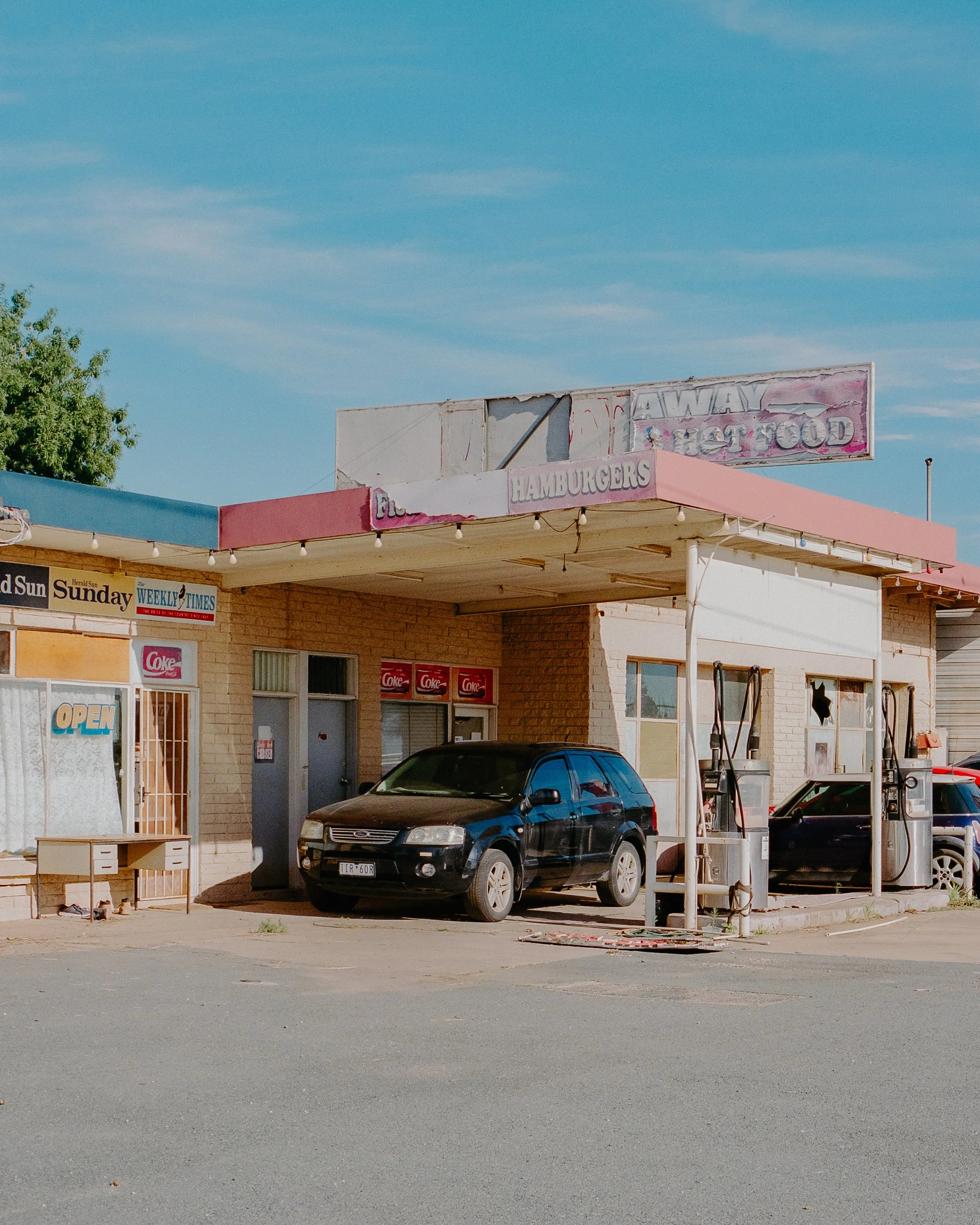 Service Station - Kodak Portra 400