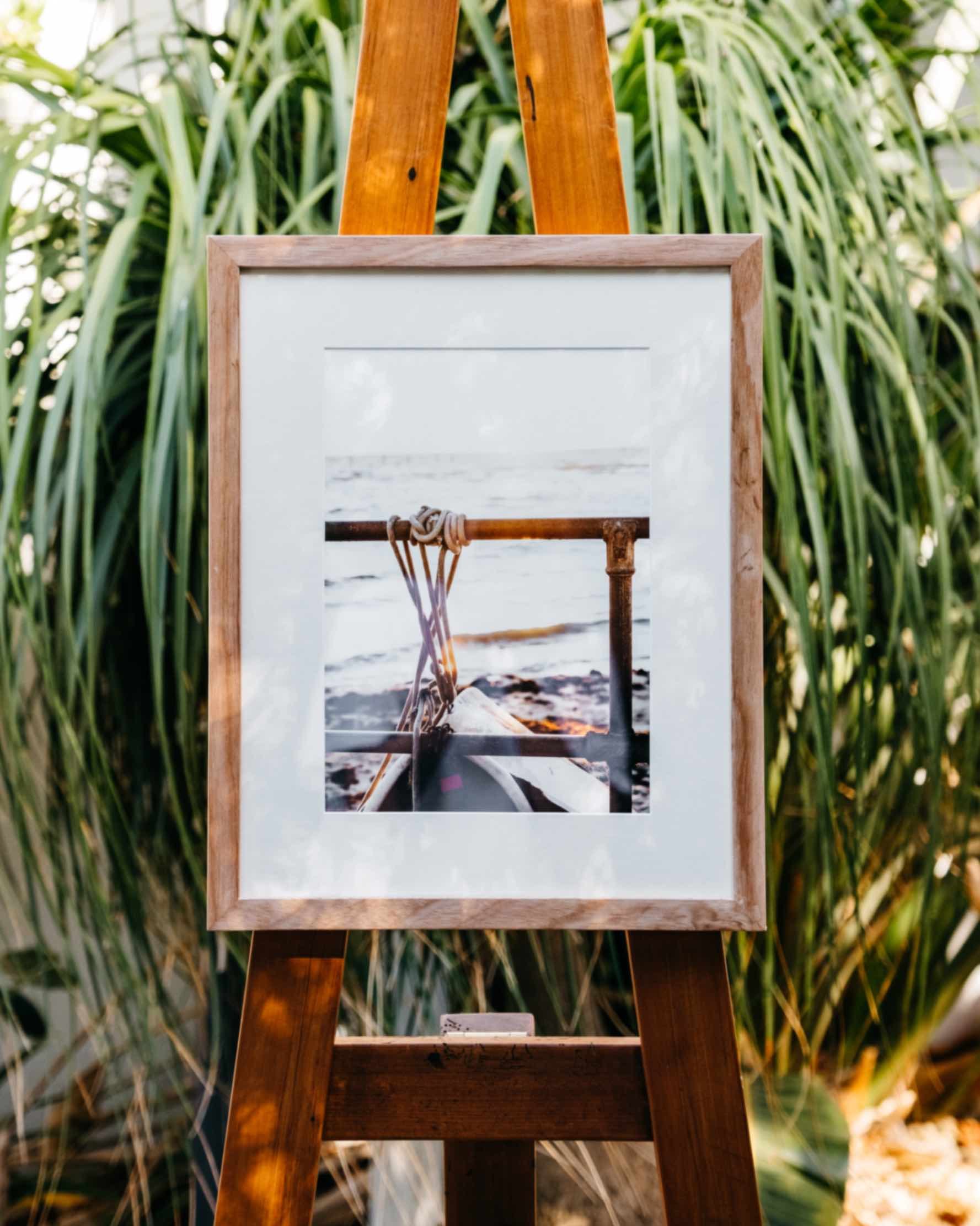 Upturned Boat Premium Photographic Print Seaforth Australia