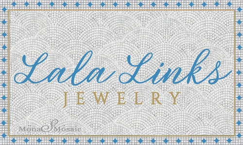 Tile mosaic typography elegant mosaic tile business name mosaic ...