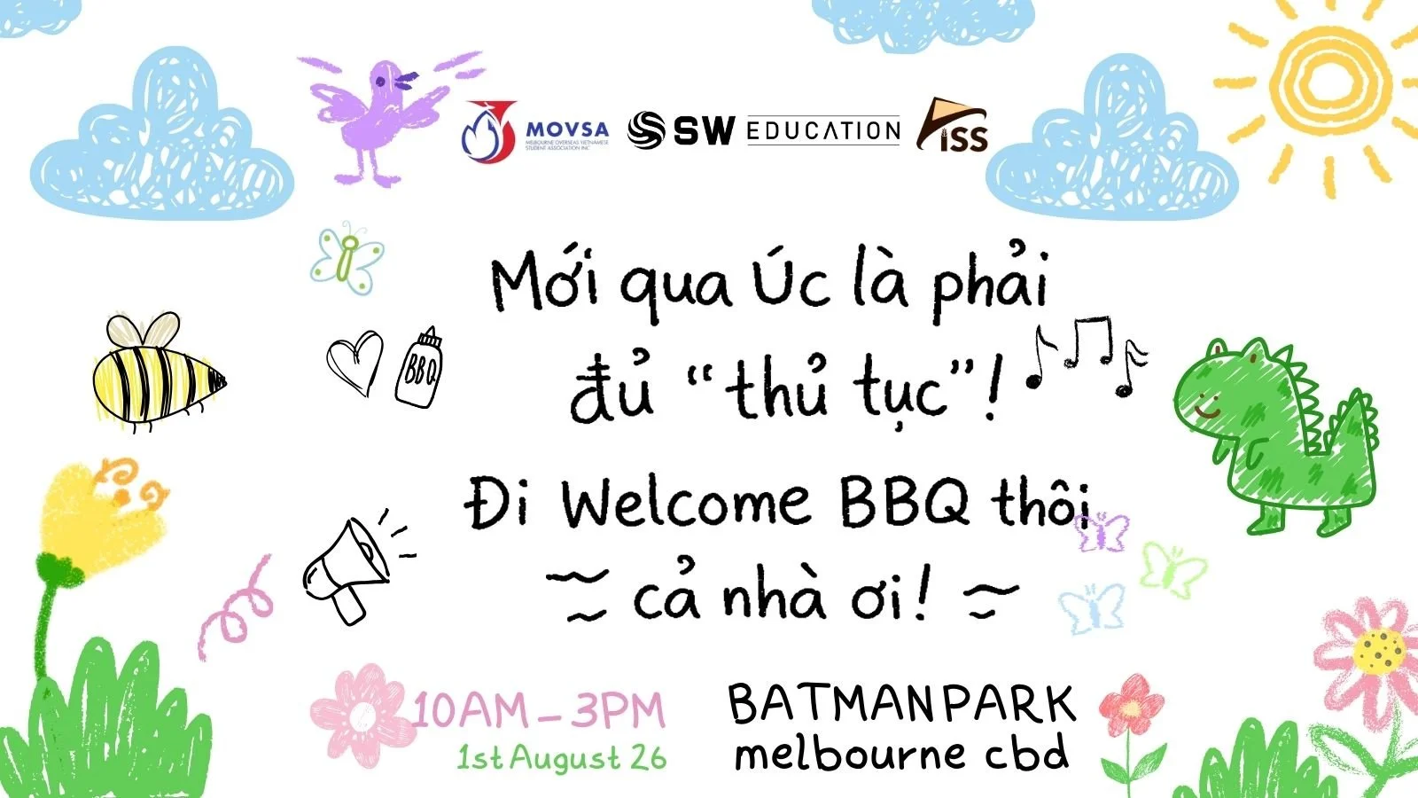 SW Welcome BBQ Semester 2 2026