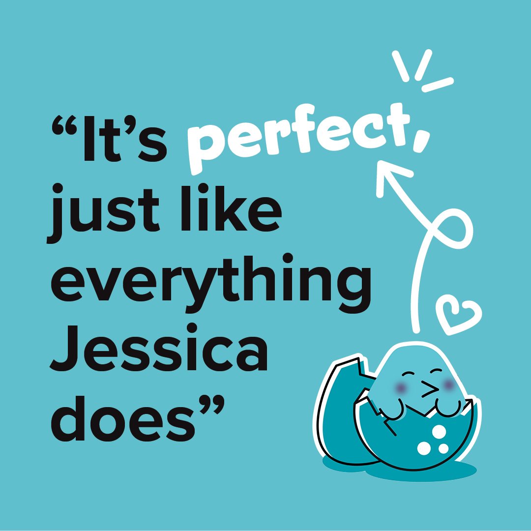 &quot;It's perfect, just like everything Jessica does.&quot;
.
This is the feedback I got from one of my meetings today. And boy, did I get flustered. I didn't know what to say back!&nbsp;
.
Don't get me wrong, I loved hearing it! It means my client 