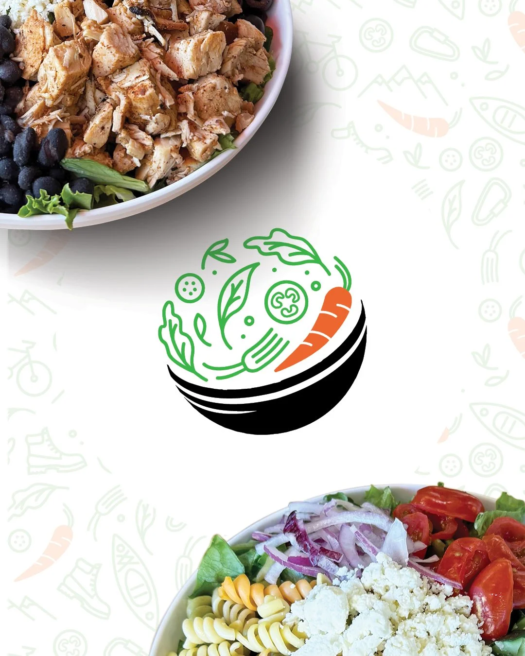 From their very first location to their soon-to-open second in 2025, @roguesaladco has been on a roll and we&rsquo;ve been by their side every step of the way.
.
@wearewhetstone and Fat Bird Creative teamed up to create a bold, cohesive print suite t