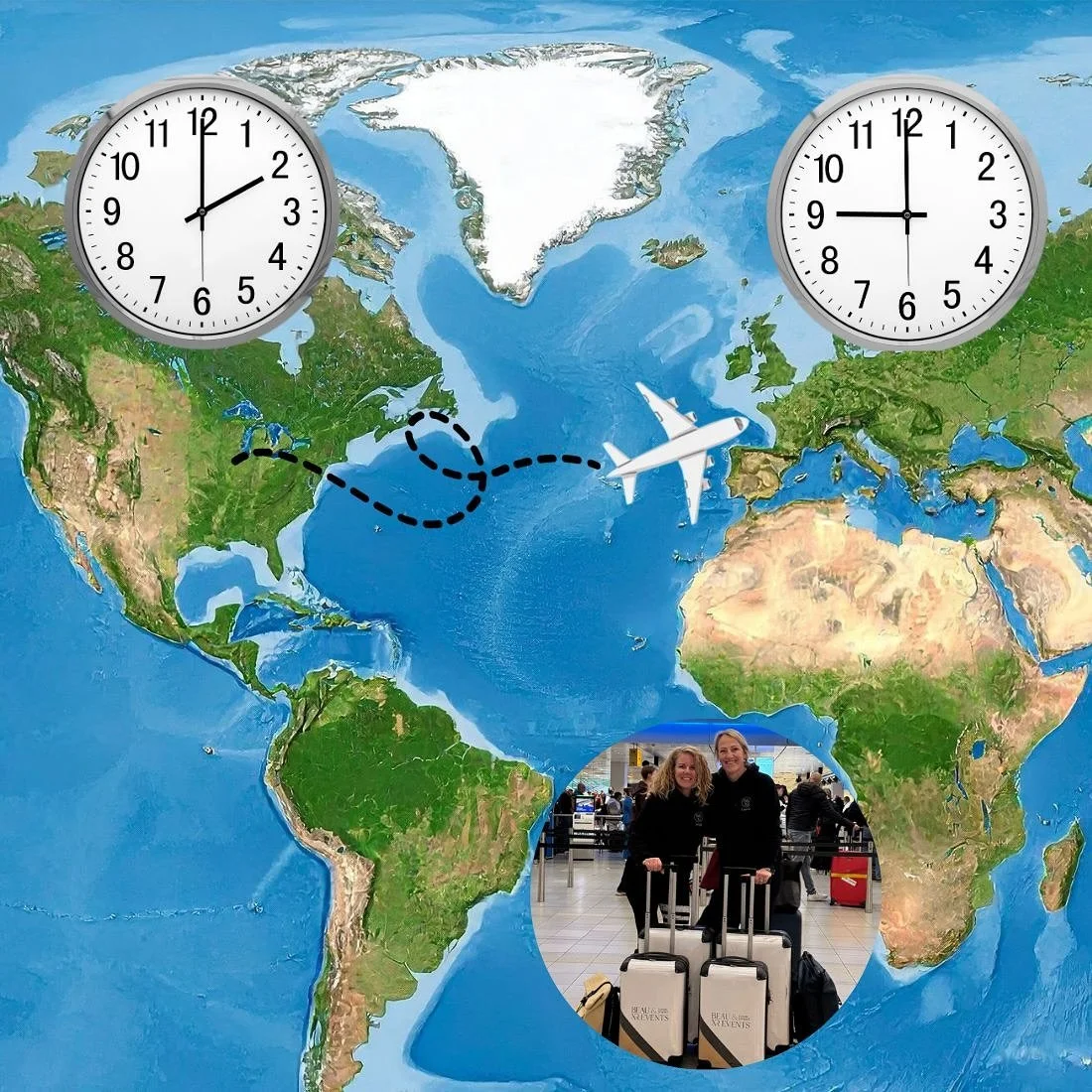 ✈️ Jetlag? Geen pauzeknop voor eventmanagers!
Na een intensieve week in Minneapolis hoop je even op adem te komen.
Maar de realiteit? De projecten in Nederland gaan gewoon door 😅
Twee jetlags in acht dagen, 7 uur tijdsverschil en dagen van 06.00 