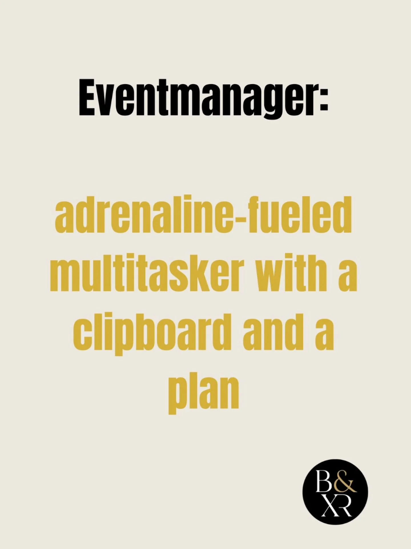 Do we need to say more?

#eventprofs #eventmanager #clipboardstories #events