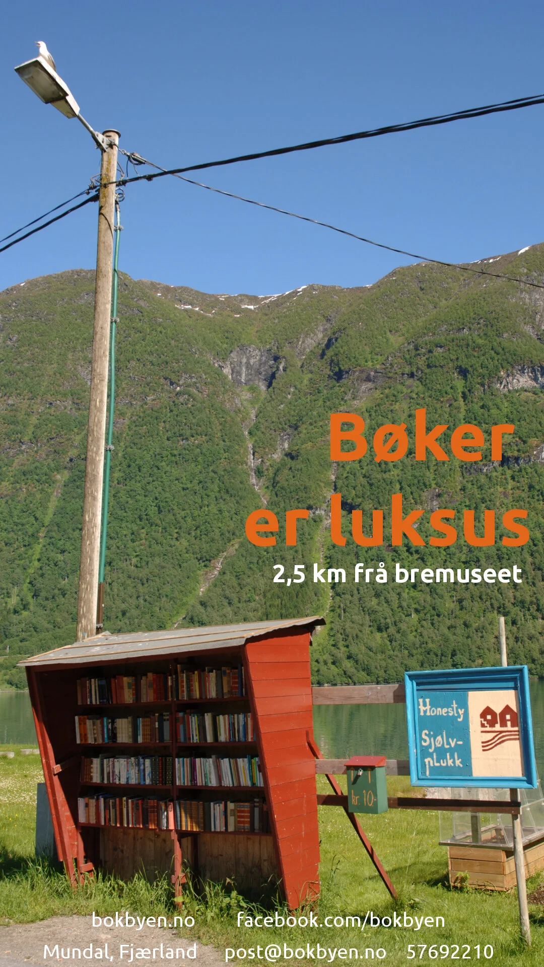 Besøk Bokbyen for opningshelg