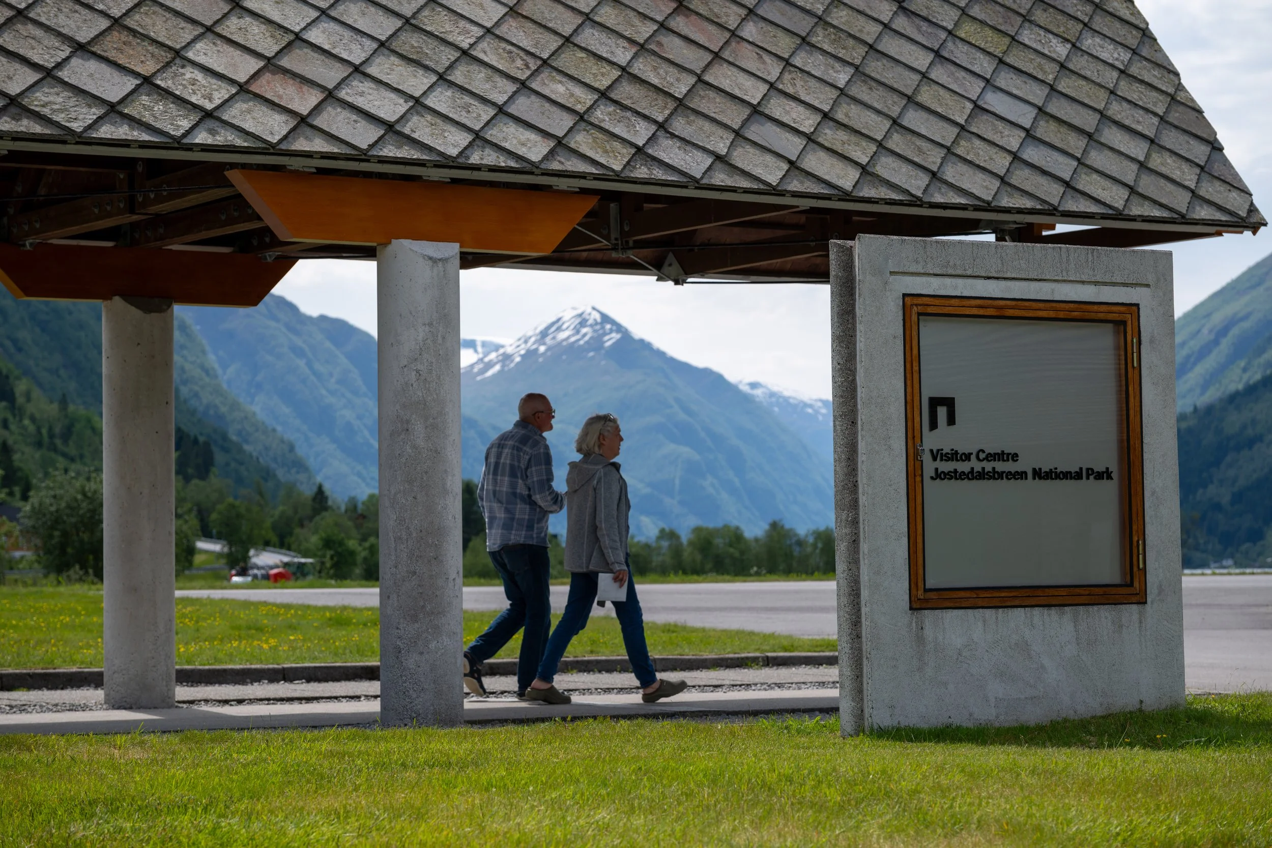 Herbst in Norsk Gletscher Museum