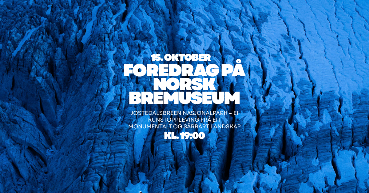 Second act of the performance - Jostedalsbreen National Park an art experience from a monumental and vulnerable landscape