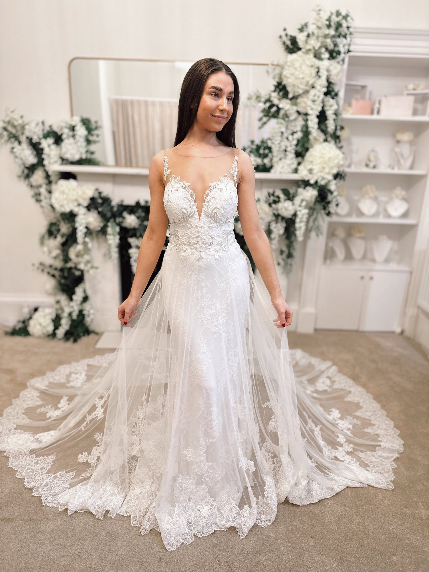 Lovely Wedding Dress by Enzoani Sample Sale — Sophia Grace Couture