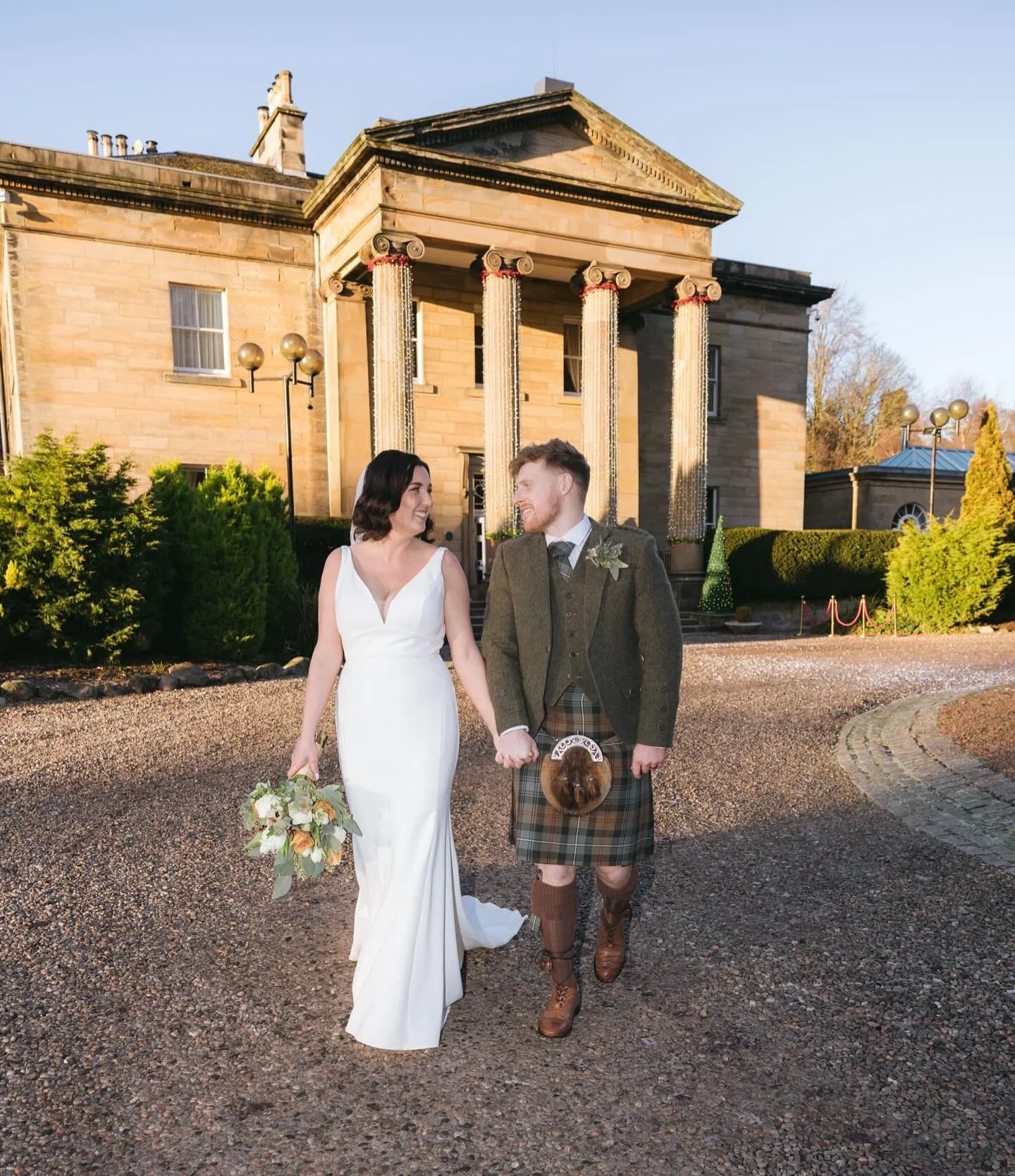 Our first wedding photographs received this year!

Mairi and Paul

How gorgeous does Mairi look in her Allure gown 🤍

Mairi and Paul had their big day on December 30th
at Balbirnie House. 
You would definitely not know it was a chilly December day i