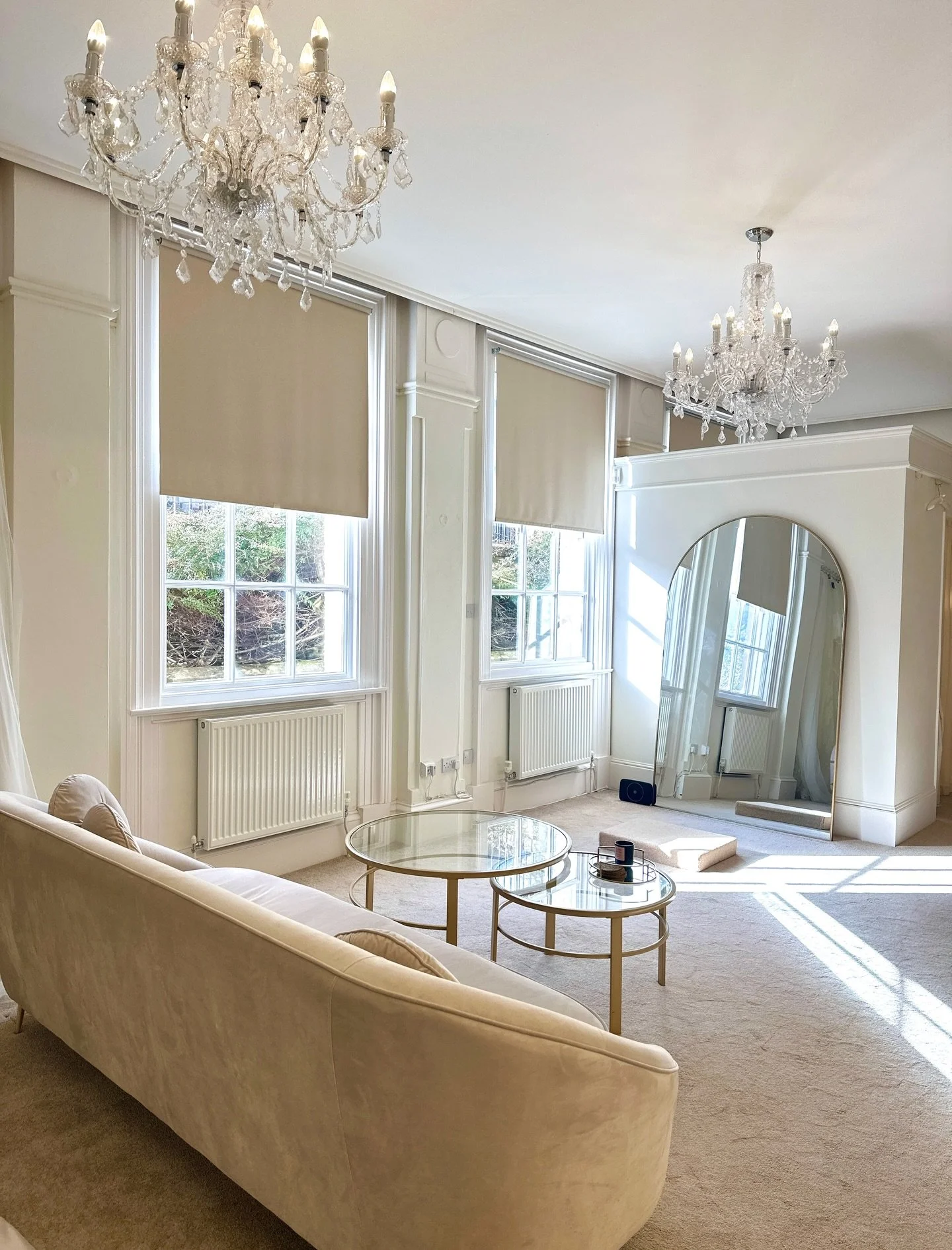 Sunlight pouring in, crystal chandeliers sparkling above, and a beautifully bright private suite all to yourself 🤍

Our light-filled space is designed for calm, comfort, and unforgettable &ldquo;yes&rdquo; moments &mdash; just you and your closest l