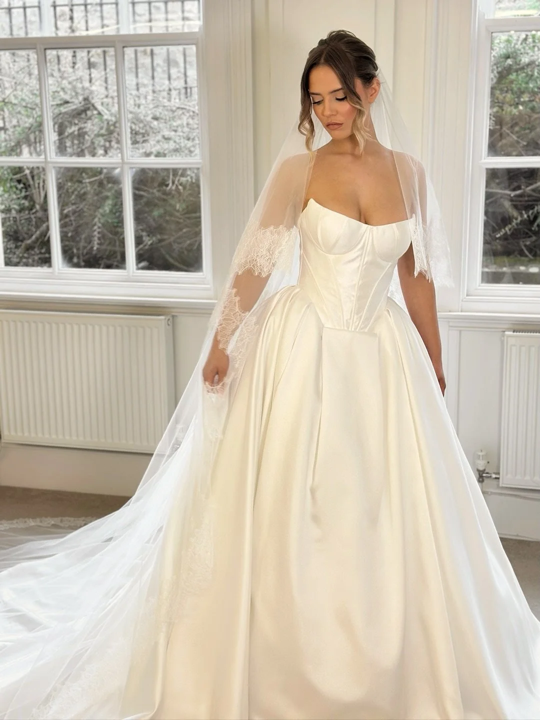 Main Character Energy 👰🏼&zwj;♀️

Dress: PIPER by @wona_concept 

The talented team;
@ciaramackenziemakeup 
@lp_hair_up_ 
@xamyanderson 

#wonaconcept #wonaconceptbride #weddingdress #bridetobe