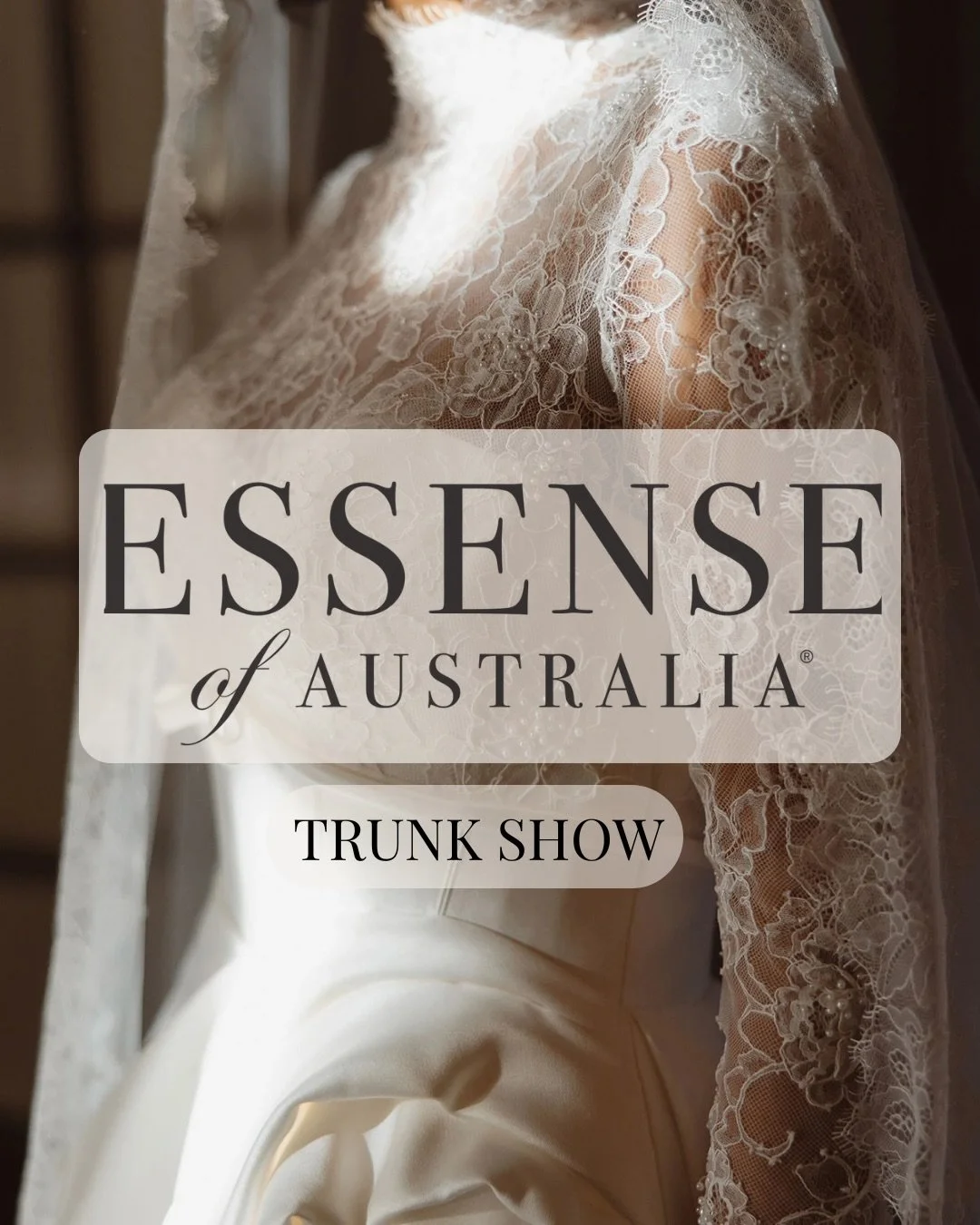 Our @essenseofaustralia trunk show is coming up, giving you the chance to try on some of the newest designs, alongside our own gowns in store! 

If you love the @essenseofaustralia gowns, now is the perfect time to say &lsquo;yes to the dress&rsquo; 
