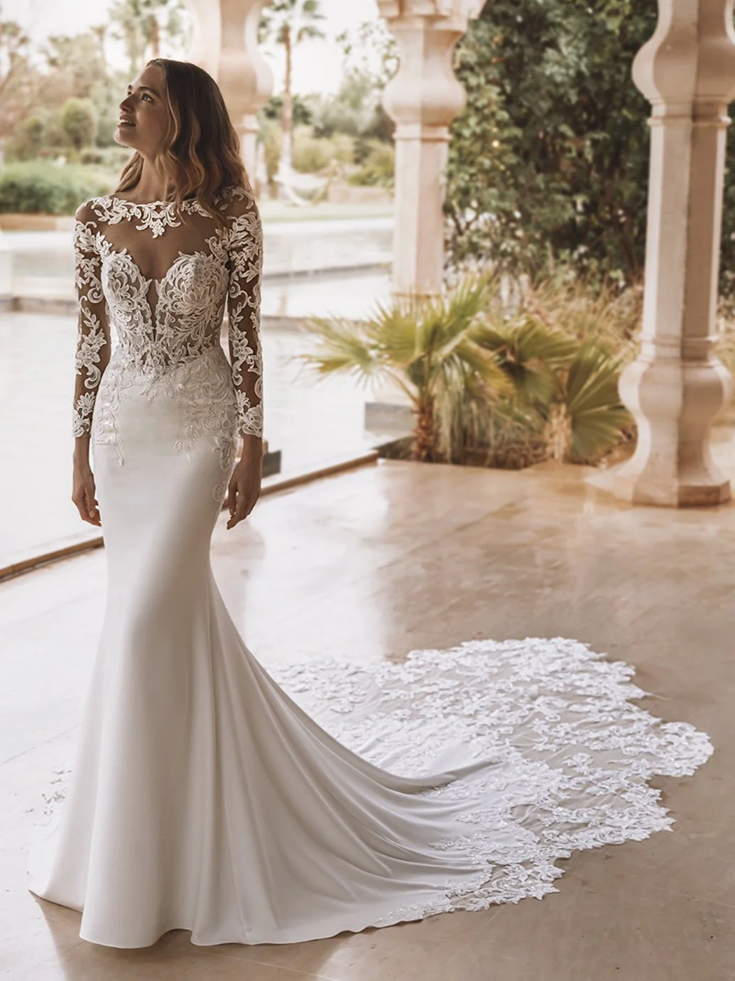 knee length dresses for ladies Enzoani: Utopia – Camellia Wedding Gown | Bridal Store main image 0
