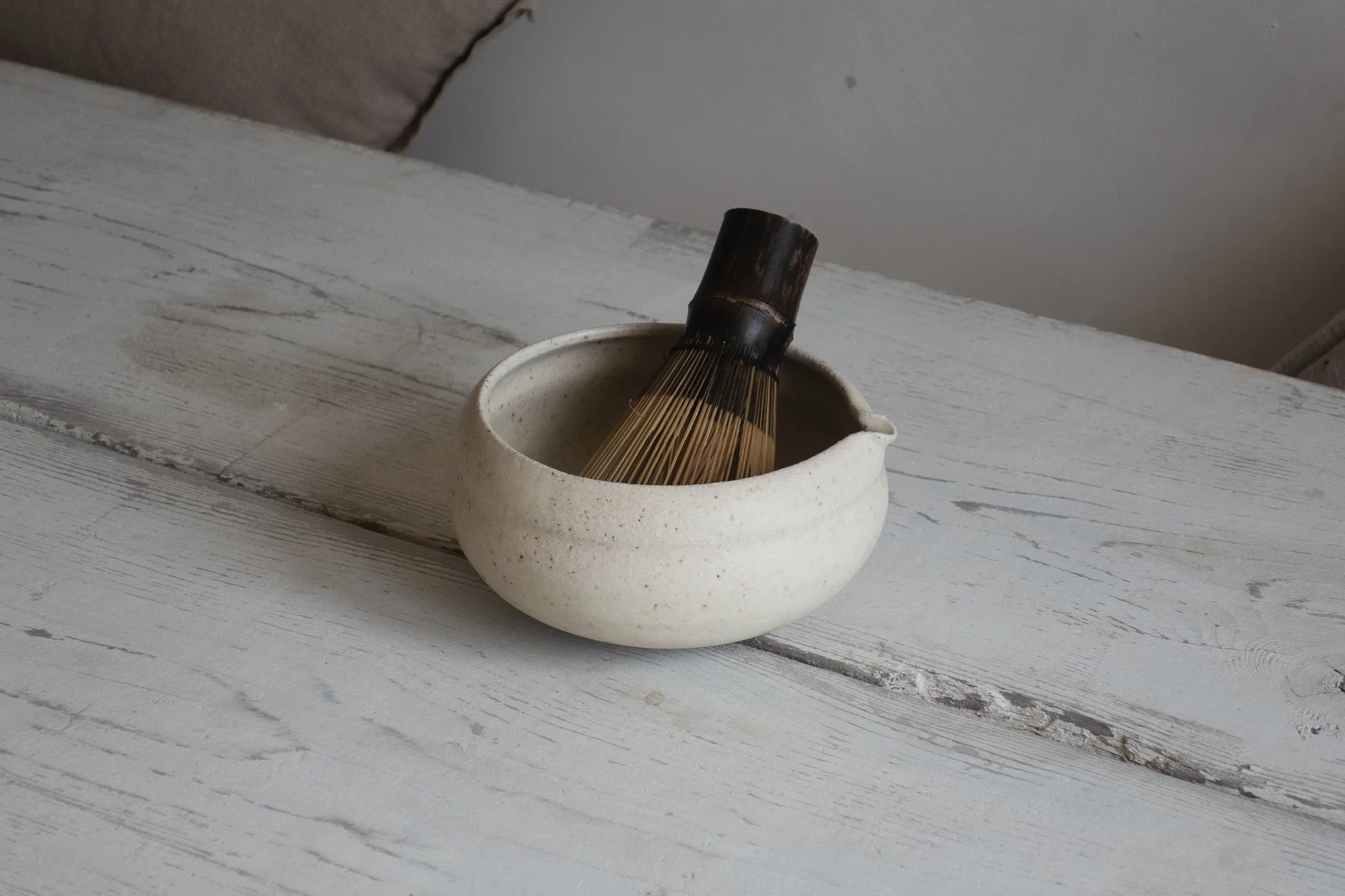 Curvy Matcha Bowl in Chamomile