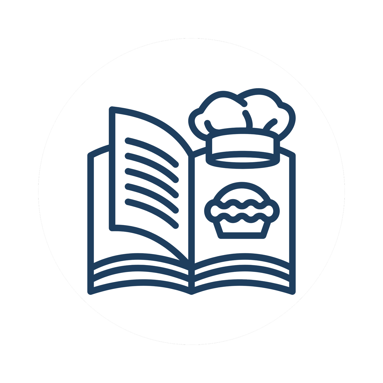 Recipes planned, prepped and mastered icon