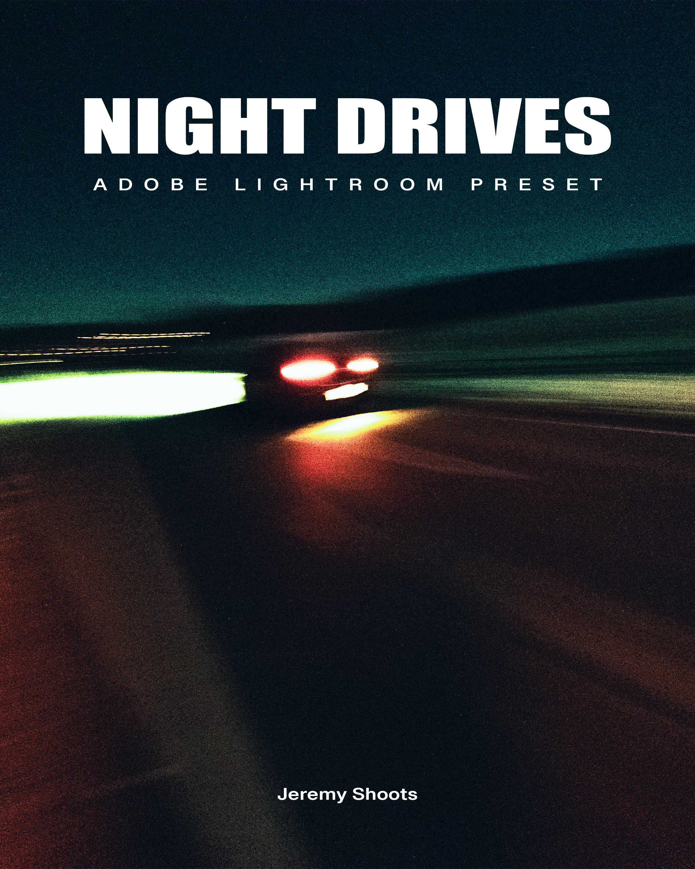 NIGHT DRIVES - LIGHTROOM PRESET