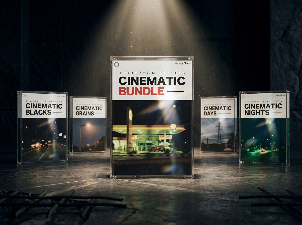 CINEMATIC BUNDLE: Complete Lightroom Presets Collection