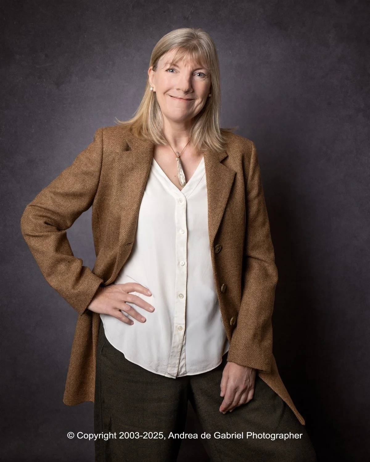 Creative brand portrait — Cornwall entrepreneur