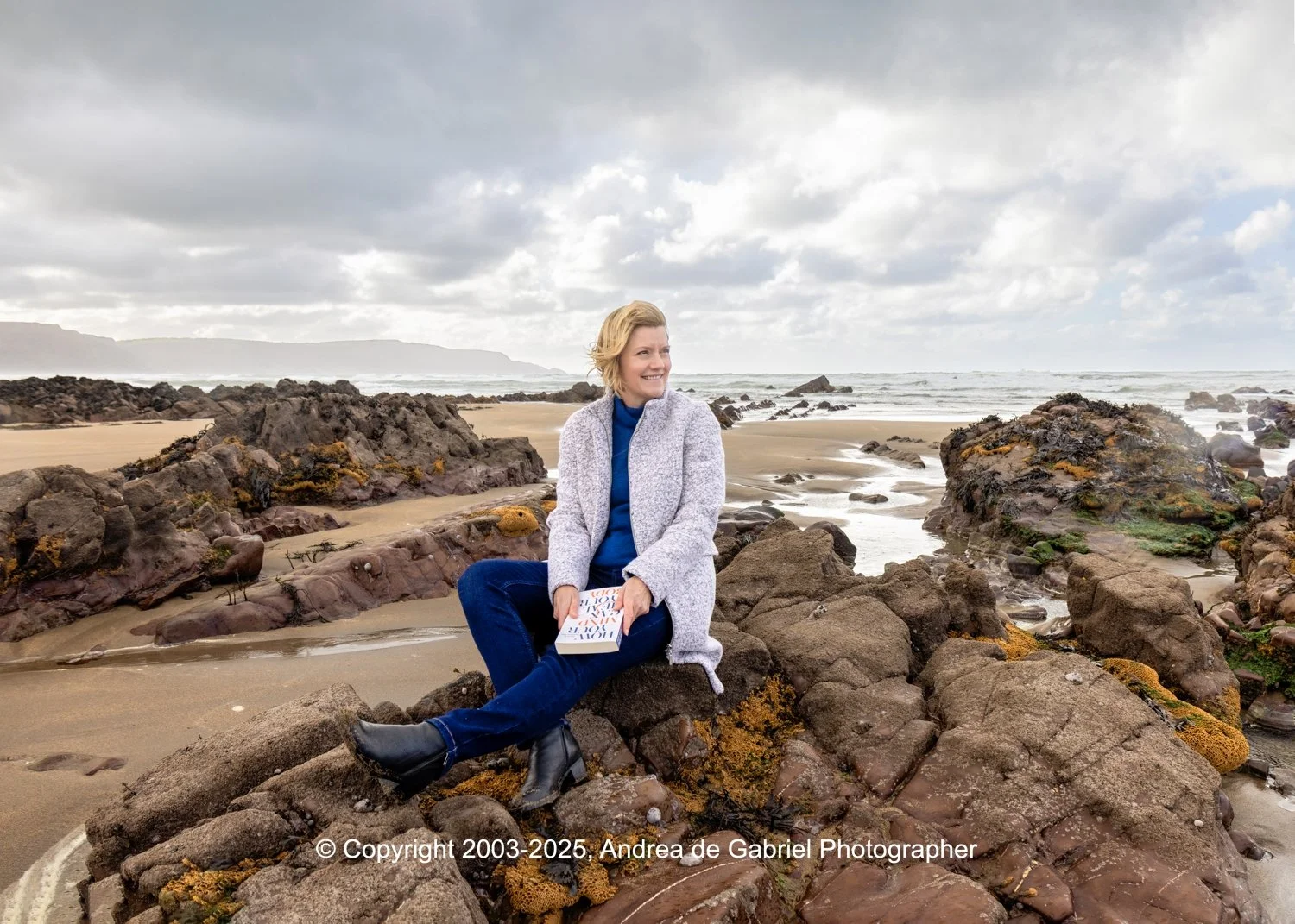Creative brand photography session in Cornwall