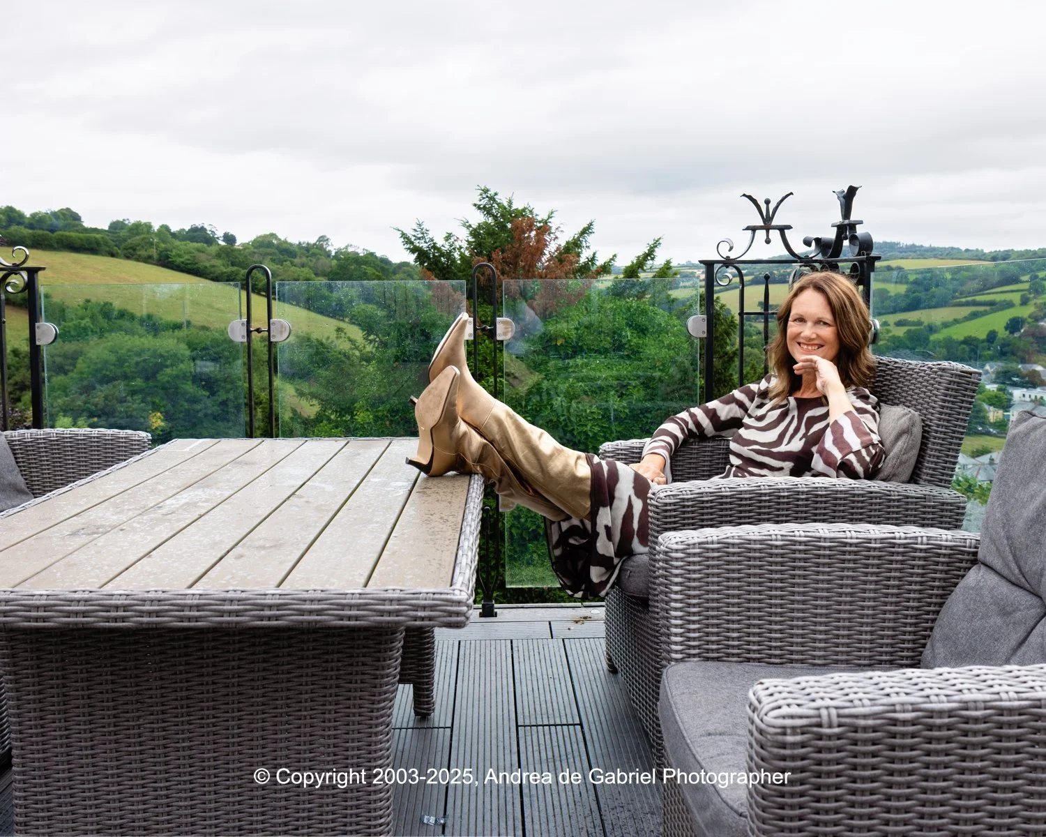 Branding portraits for Cornwall entrepreneur
