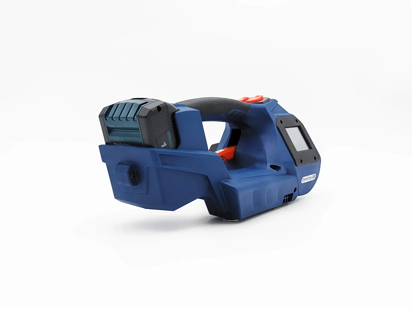 Omnistrap 380 handheld strapping tool side