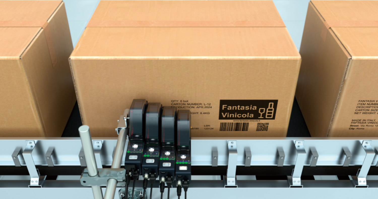 Expandable up to 4” print height, or 32+ printhead per hub, giving you ultimate flexibility and scalability to meet various coding applications