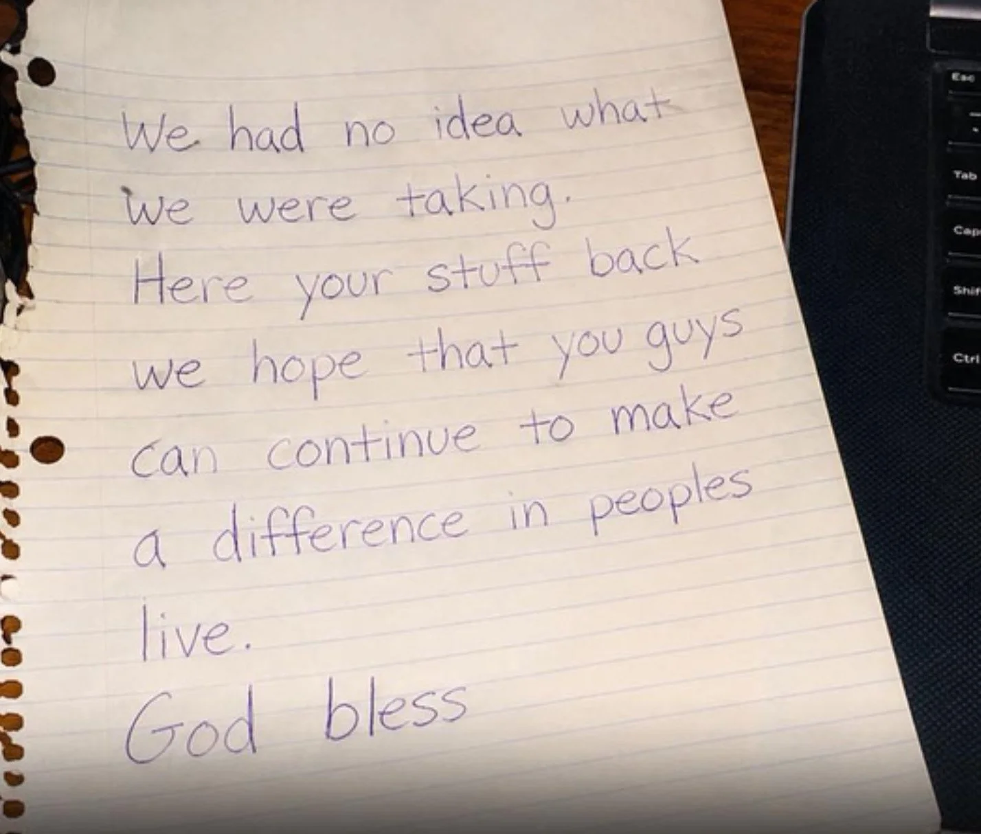 We’re Sorry…