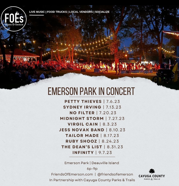 an EPIC Concert Sponsor — Friends of Emerson Park