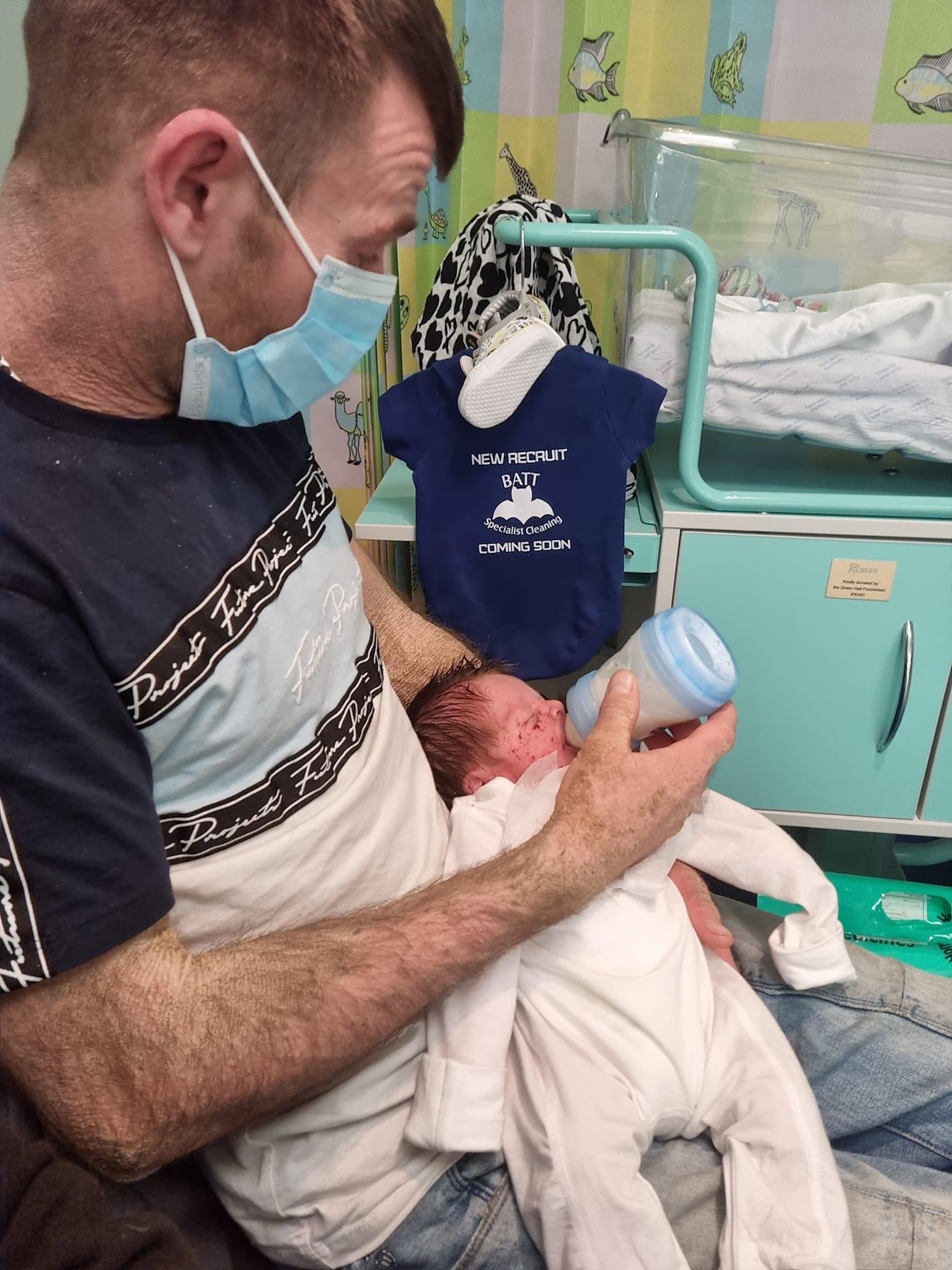 A newborn baby and Father with Epidermolytic Ichthyosis caused by KRT10 genetic variant