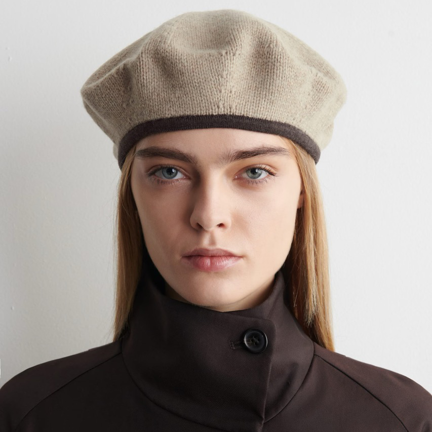 Wool Yak Beret Cos