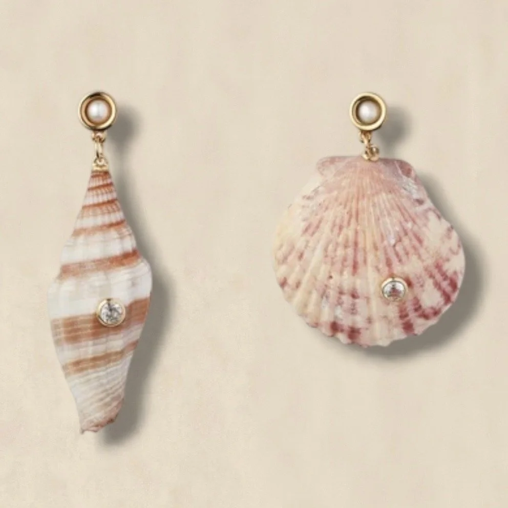 Shell Drop Earrings