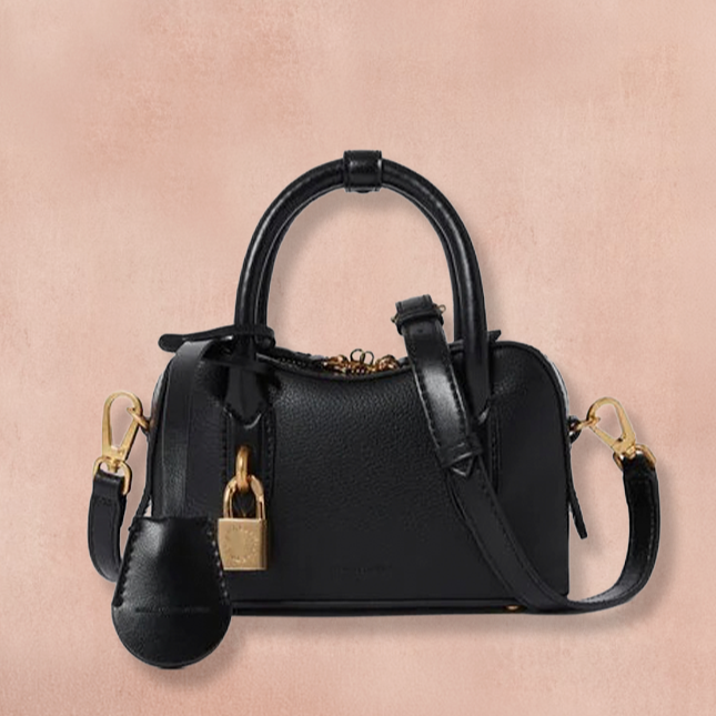 Mini Vegan Leather Crossbody Bag